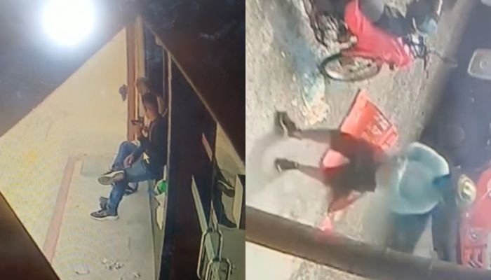 Vídeo mostra momento em que homem é executado no bairro do Marco
