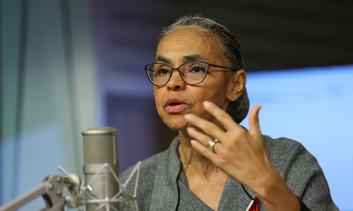 Marina Silva, ministra do Meio Ambiente -