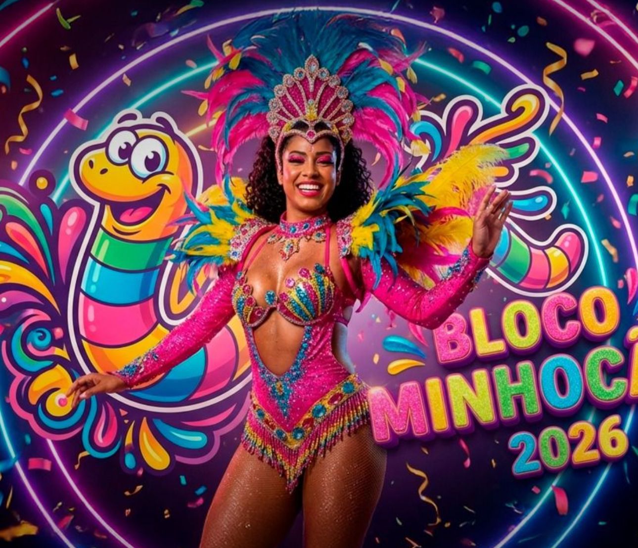 Musa do Bloco Minhocão 2026 - 