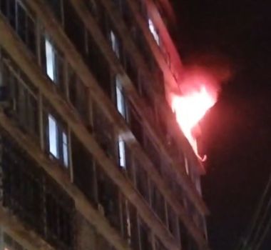 Imagem - Vídeo: fogo toma conta de apartamento no Edifício Banna, em Belém
