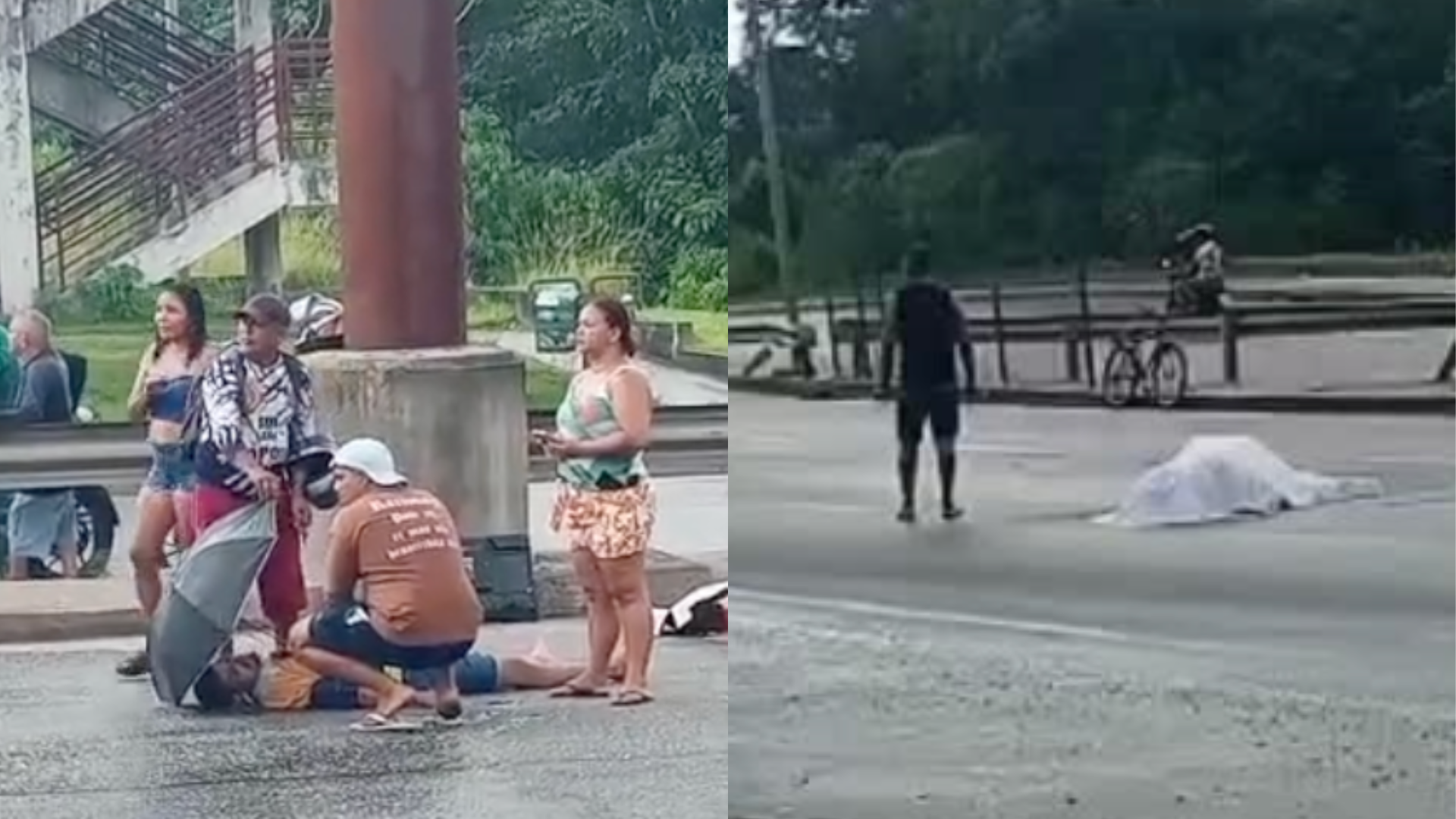 Ocorrência aconteceu na tarde deste domingo e circunstâncias do caso ainda são desconhecidas