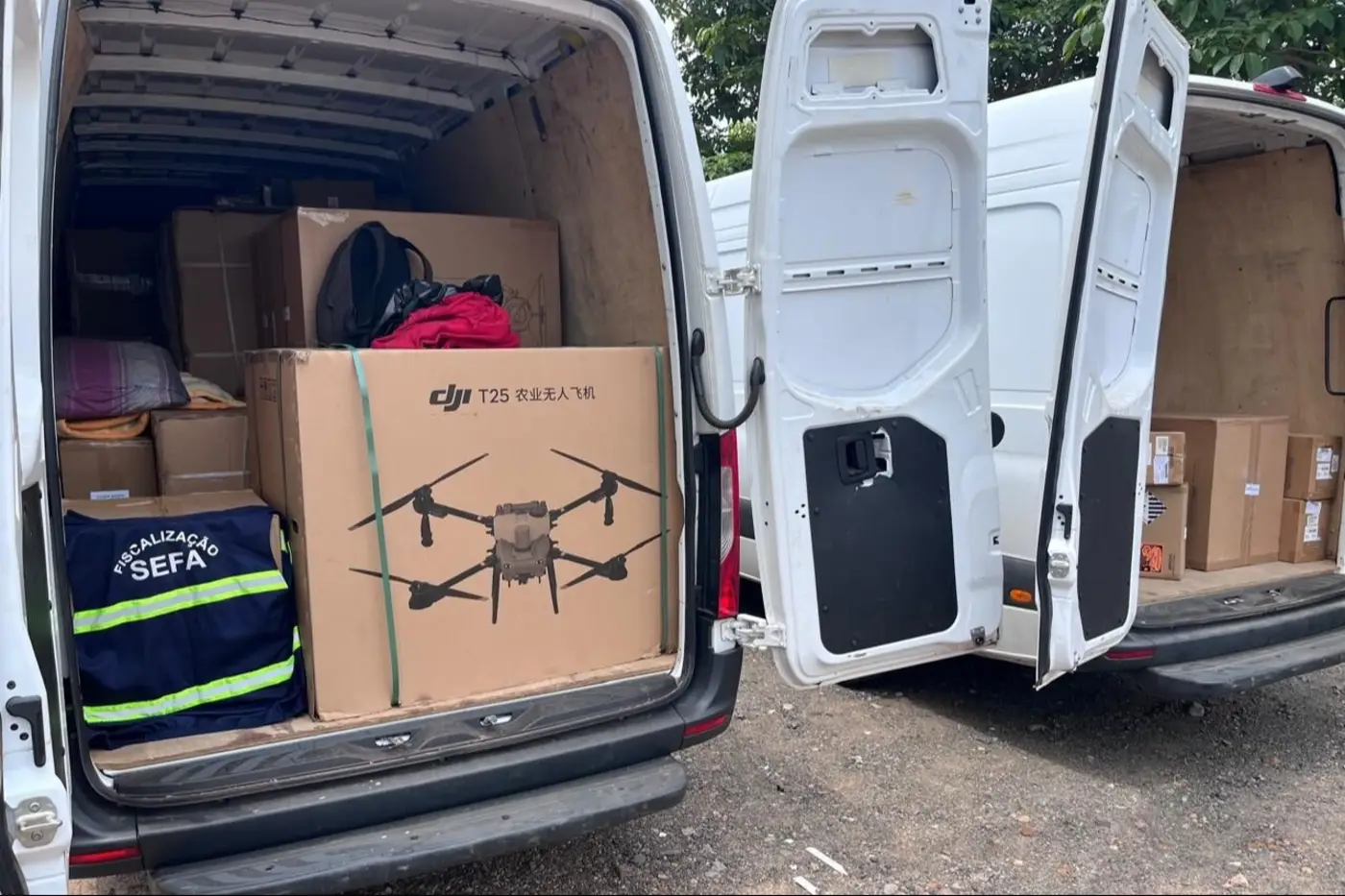 Drone agrícola avaliado em mais de R$ 40 mil é apreendido durante operação na Transamazônica