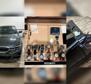 Imagem - PF apreende carros de luxo, relógios e até arma na operação contra Vorcaro