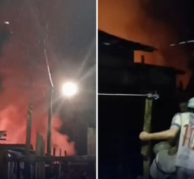 Imagem - Vídeo: família perde a casa em incêndio no Distrito de Icoaraci