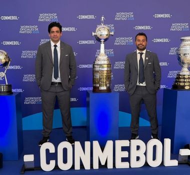 Imagem - Profissionais da FPF representam a CBF em workshop internacional da CONMEBOL