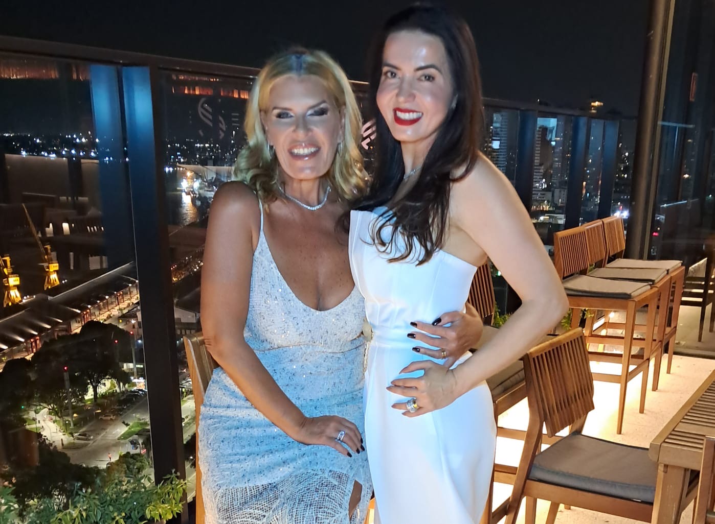 Aderlania Noronha e a aniversariante 