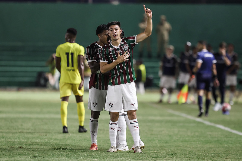 Lezcano marcou um dos gols do Flu - 