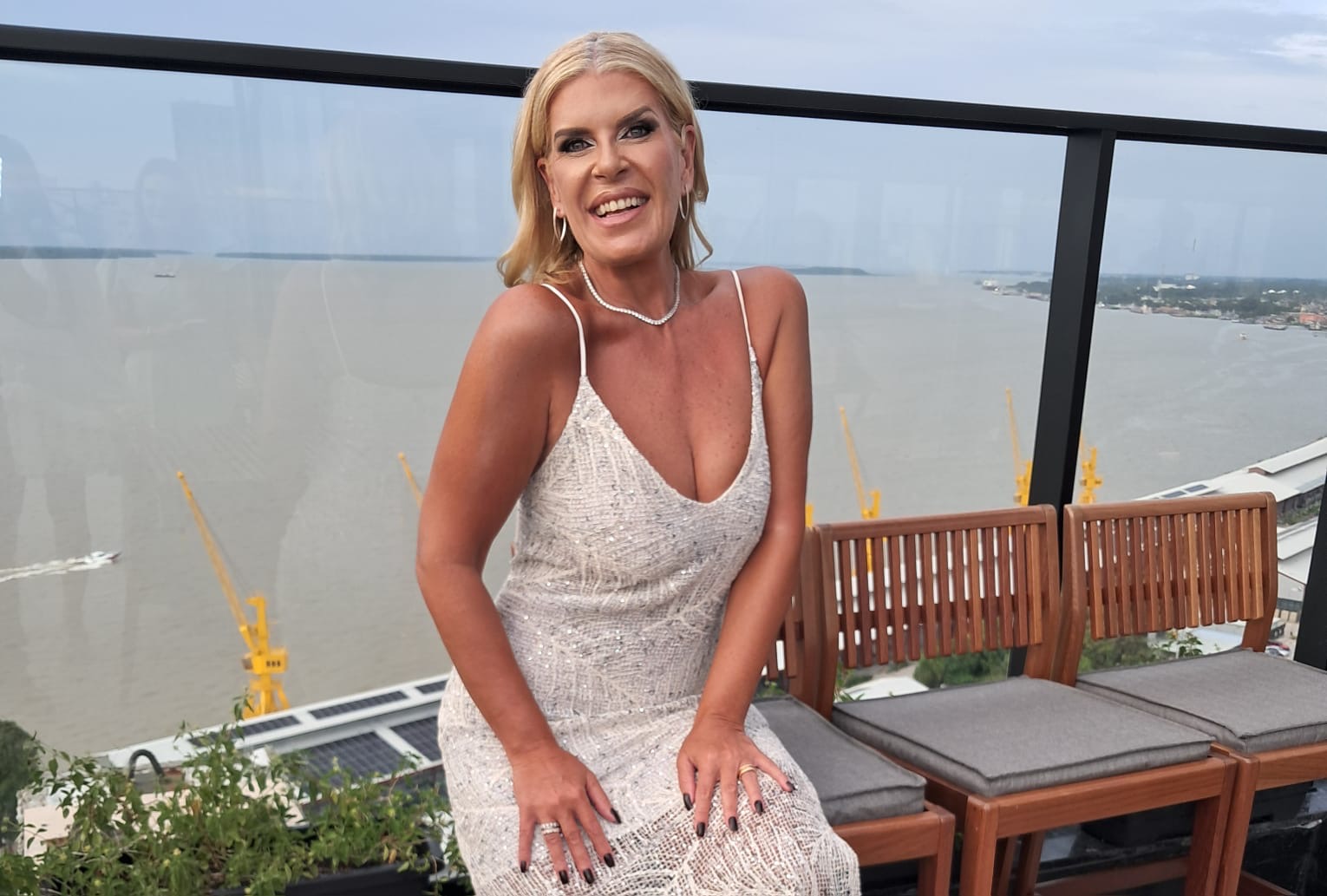 Lissandra Olaio, a aniversariante homenageada 