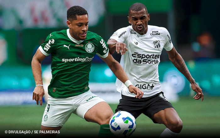 Marllon com a camisa do Ceará