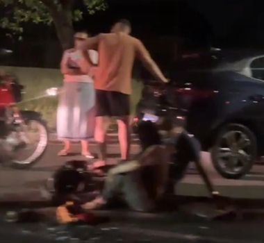 Imagem - Acidente deixa duas pessoas feridas na Pedro Álvares Cabral, em Belém