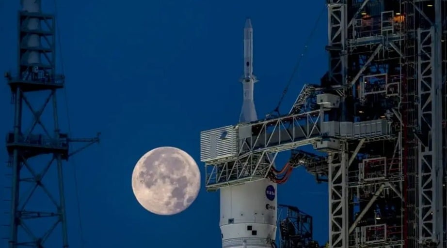 Imagem - Nasa finaliza preparativos para voo tripulado ao redor da Lua