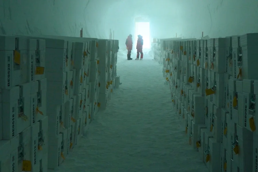 Santuário de gelo na Antártida 