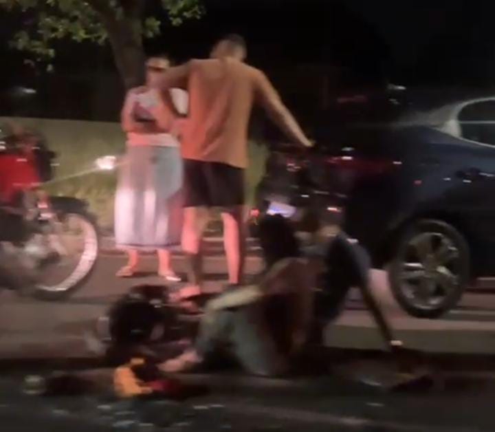 Imagem - Acidente deixa duas pessoas feridas na Pedro Álvares Cabral, em Belém