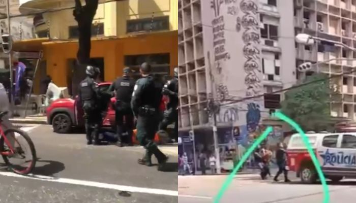 Imagem - Vídeo: falso flanelinha que praticava assaltos no centro de Belém é preso na Presidente Vargas