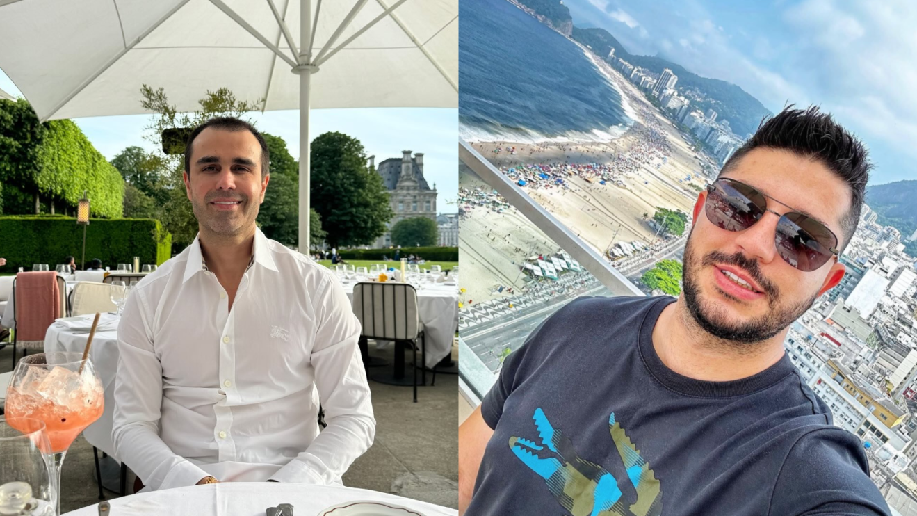 Luís Roberto Pellegrini Gomes, de 43, e Vinicius dos Santos Oliveira, de 35.