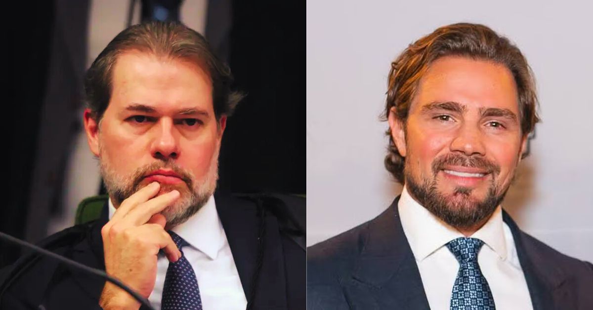 (Ministro do STF, Dias Toffoli e Daniel Vorcaro, dono do Banco Master)