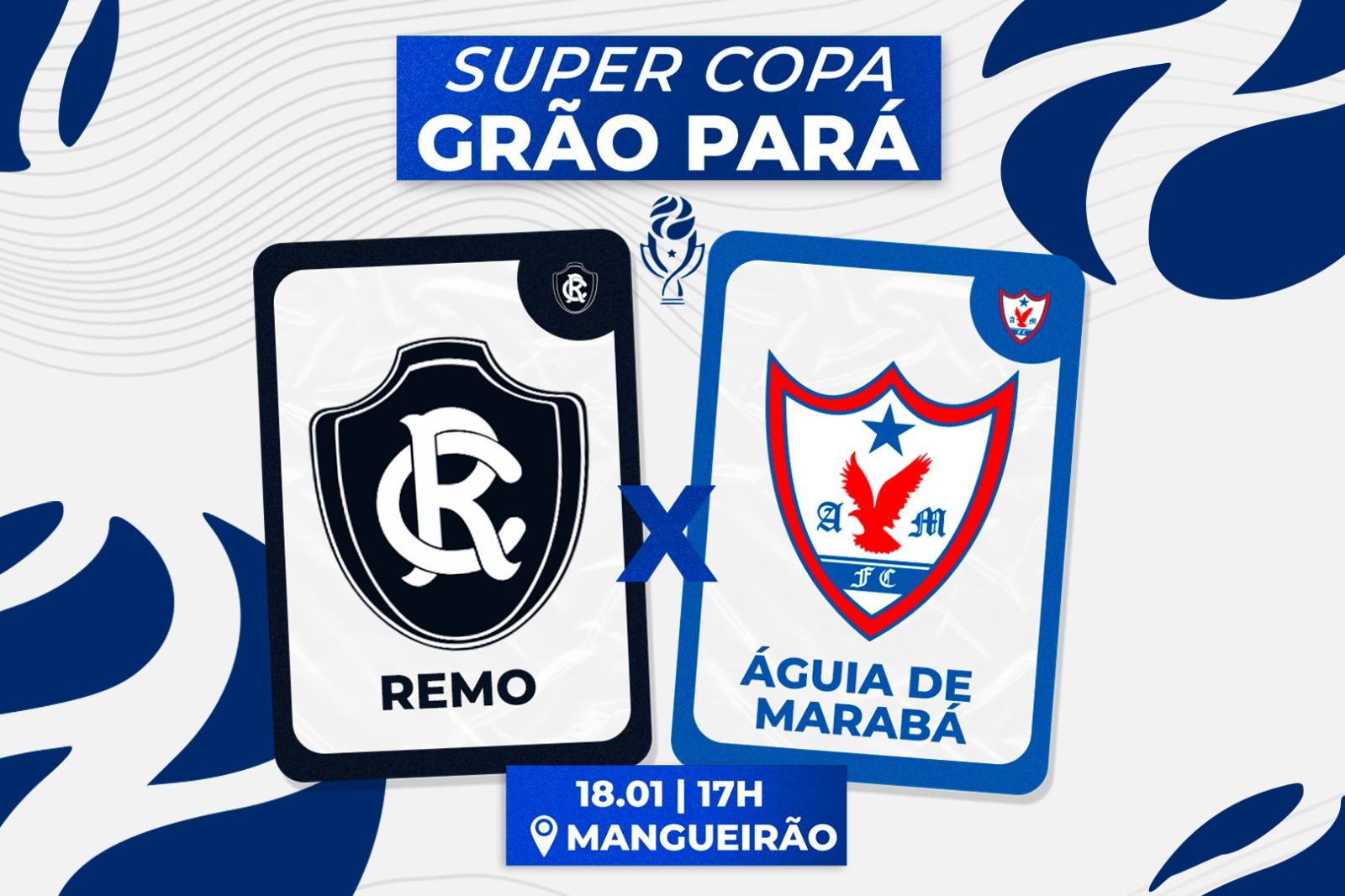 Imagem - Veja como foi a virada do Remo sobre o Águia na Supercopa Grão-Pará