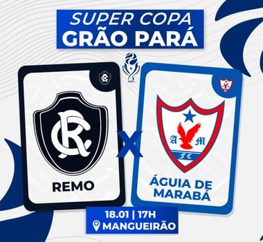 Imagem - Remo e Águia disputam a taça da Supercopa Grão-Pará; acompanhe