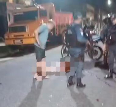 Imagem - Em Castanhal, homem foge de fiscalização da Polícia Militar e sofre grave acidente