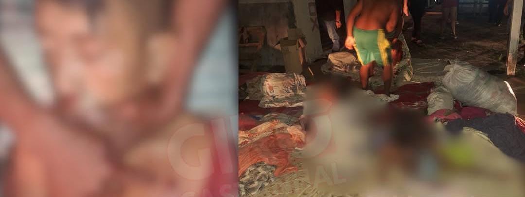 (A vítima foi identificada como Frank José Gonzalez Moreno, de 23 anos, ele vivia em situação de rua e foi executado a tiros enquanto dormia.)