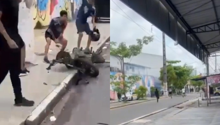 (Briga entre organizadas assusta moradores de Belém )