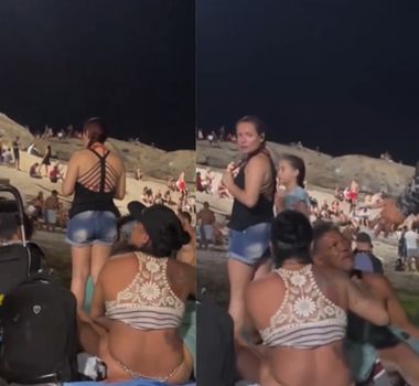 Imagem - Cena inadequada em praia do Rio termina com intervenção da Polícia Militar
