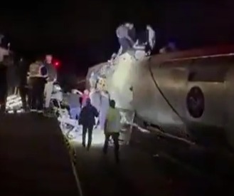 Imagem - Vídeo: colisão entre trens deixa 39 mortos e 152 feridos na Espanha