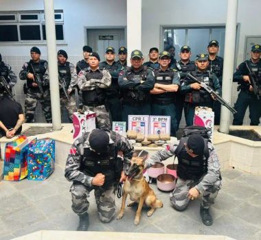 Imagem - Policiais militares apreendem em Santarém mais de 21 quilos de drogas em cilindros de gás