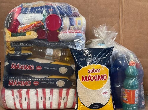 Cesta básica de produtos alimentatícios