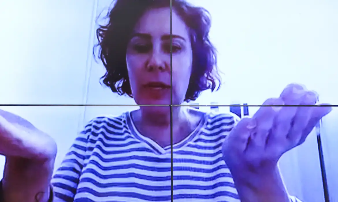 Ex-deputada Carla Zambelli. 