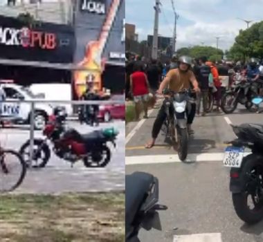 Imagem - Vídeo: Assalto a bar em Ananindeua termina com uma pessoa feita refém; 10 estavam no local