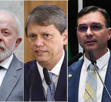 Imagem - Pesquisa aponta que 2º turno com Flávio ou Tarcísio eliminaria chances de Lula à reeleição