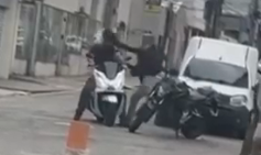 Imagem - Briga de trânsito entre motociclistas termina em agressão em Belém