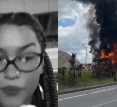 Imagem - Incêndio destrói ônibus de rapper paraense e jovem pede ajuda