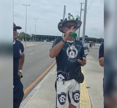 Imagem - Vídeo mostra brincadeira polêmica entre torcedores antes de jogo do Remo