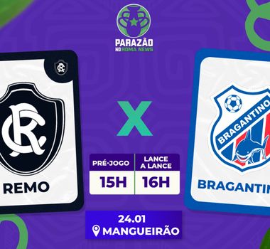 Imagem - Remo enfrenta o Bragantino na estreia do Parazão 2026