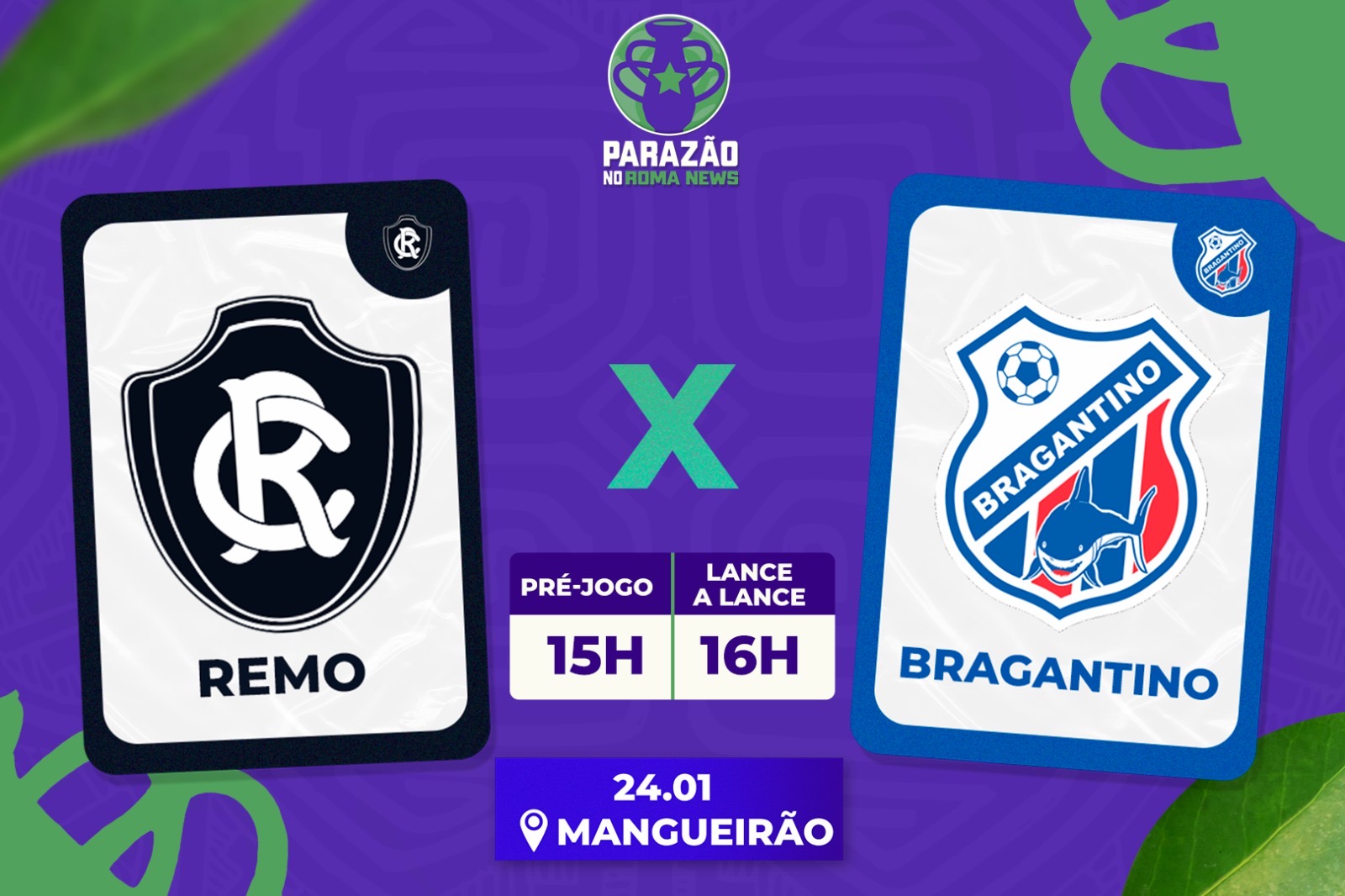 Portal Roma News acompanha o jogo em tempo real - 