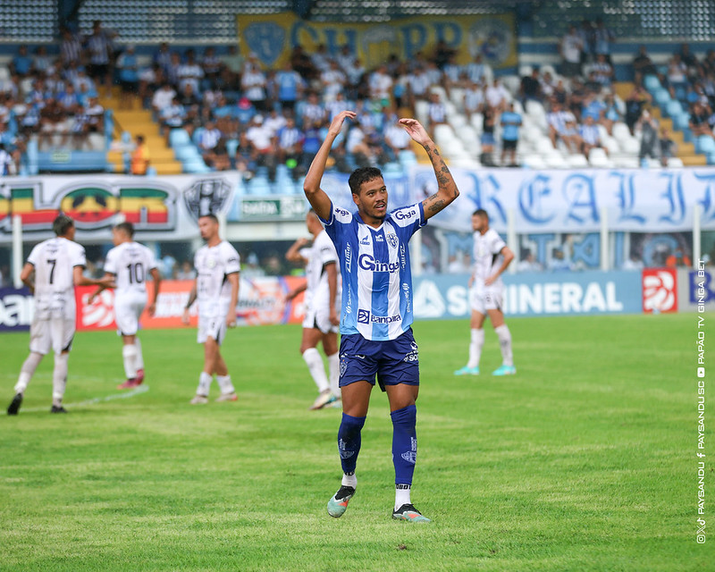 Kleiton Pego marcou o segundo gol do Papão - 