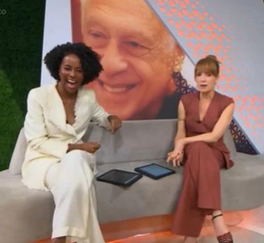 Imagem - Reação de Maju Coutinho após reportagem no Fantástico divide opiniões nas redes sociais