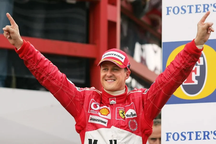 Ex-piloto alemão Michael Schumacher