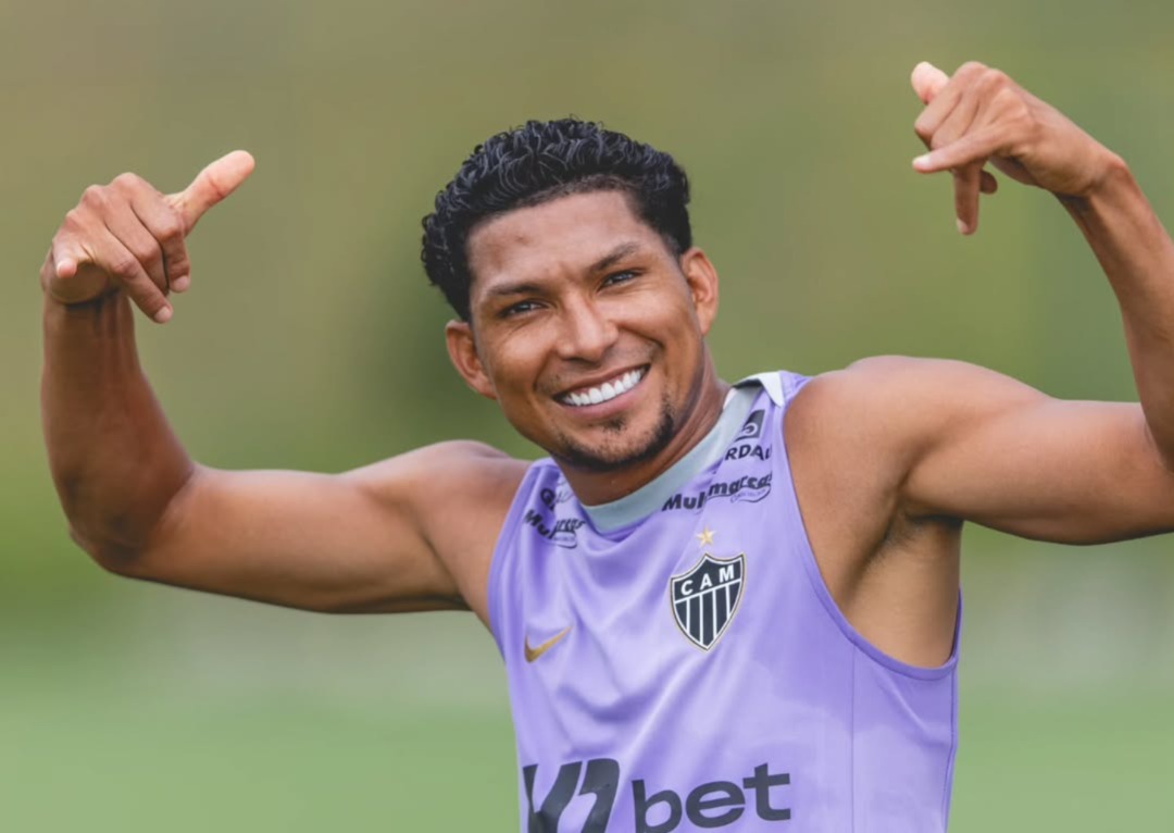 O paraense Rony, atualmente no Atlético-MG.