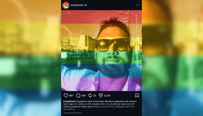 Internet reage a fotos de Brigido, do BBB26, e levantam hipótese de legendário ser ex-gay