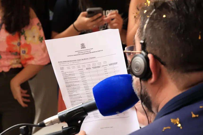 Lista de aprovados será divulgada a partir das 9h e mobiliza quase 50 mil candidatos no Pará