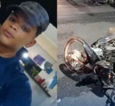 Imagem - Em Castanhal, adolescente de 15 anos morre após avançar cruzamento e colidir moto em carro; veja imagens