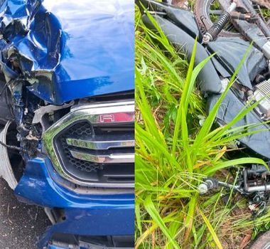 Imagem - Motociclista morre após colisão frontal com caminhonete na PA-242, em Castanhal