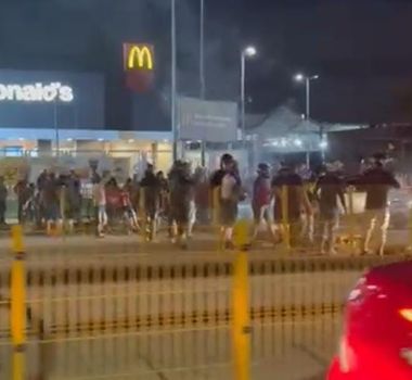 Imagem - Protesto deixa o trânsito lento na Augusto Montenegro, nesta quinta-feira