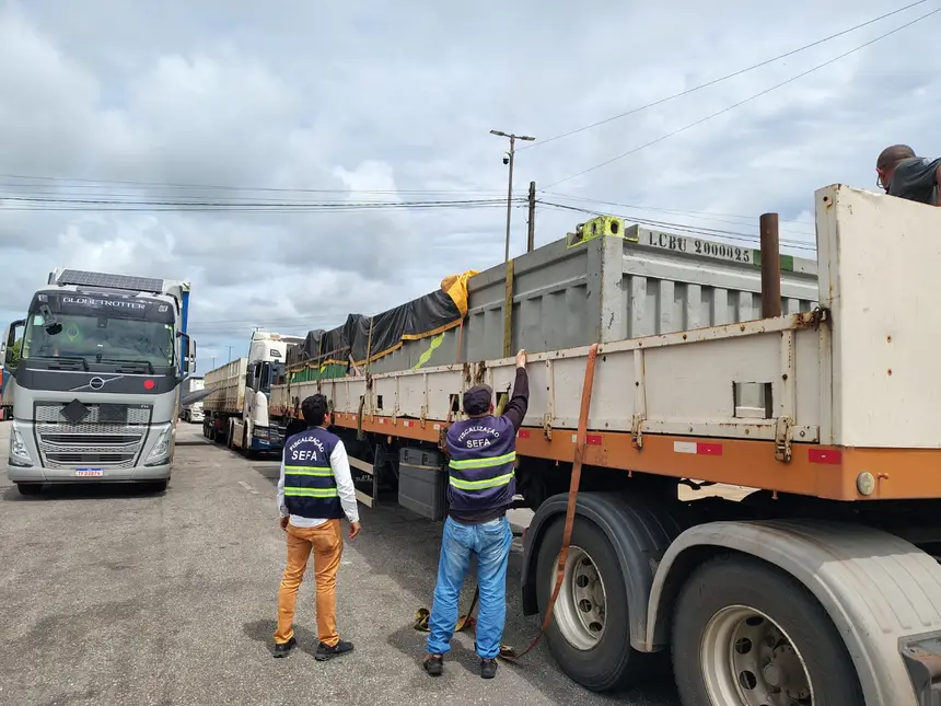 Sefa apreende quase R$ 1,1 milhão em mercadorias irregulares no Pará - 