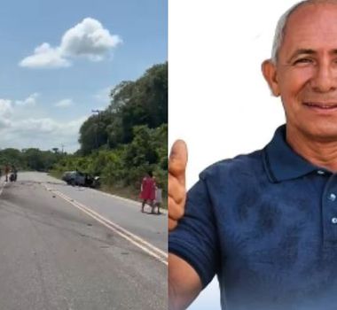 Imagem - Motorista morre em grave acidente entre carro e van em Santo Antônio do Tauá