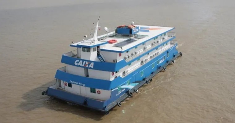 A ação busca aproximar serviços essenciais de moradores que vivem longe de agências físicas no continente.