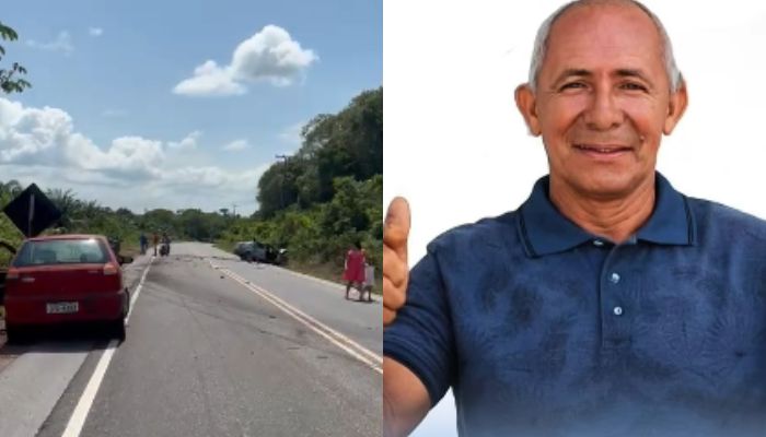 Imagem - Motorista morre em grave acidente entre carro e van em Santo Antônio do Tauá